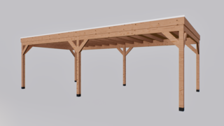 Douglas overkapping Verando, , 400*800cm